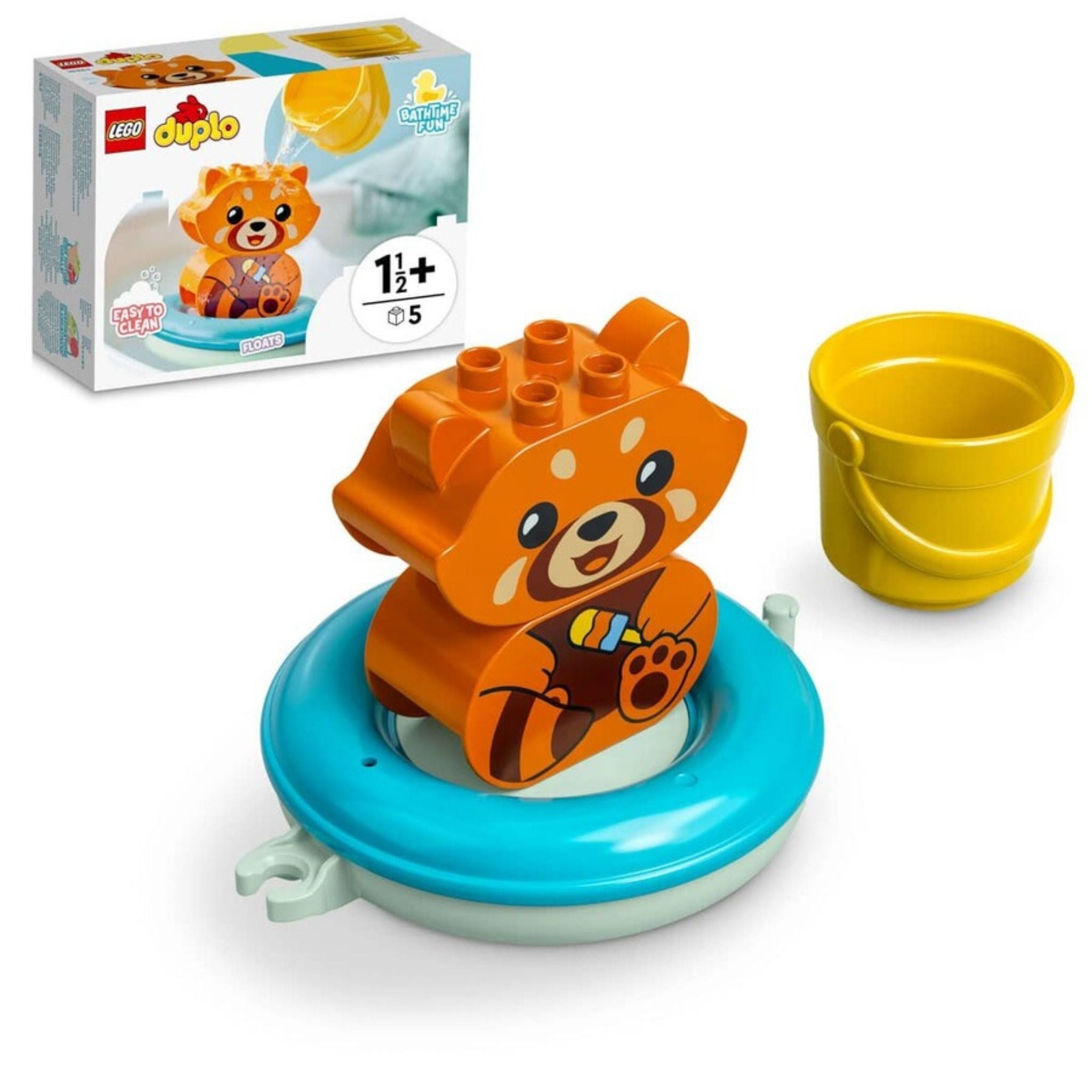 Lego Duplo İlk Banyo Zamanı Eğlencesi: Yüzen Kırmızı Panda 10964