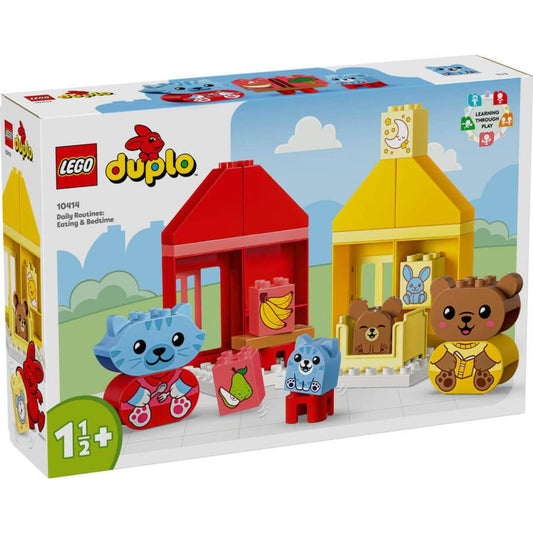 Lego Duplo My First Günlük Rutinlerim: Yemek Ve Uyku Zamanı 10414 Yapım Seti (28 Parça)