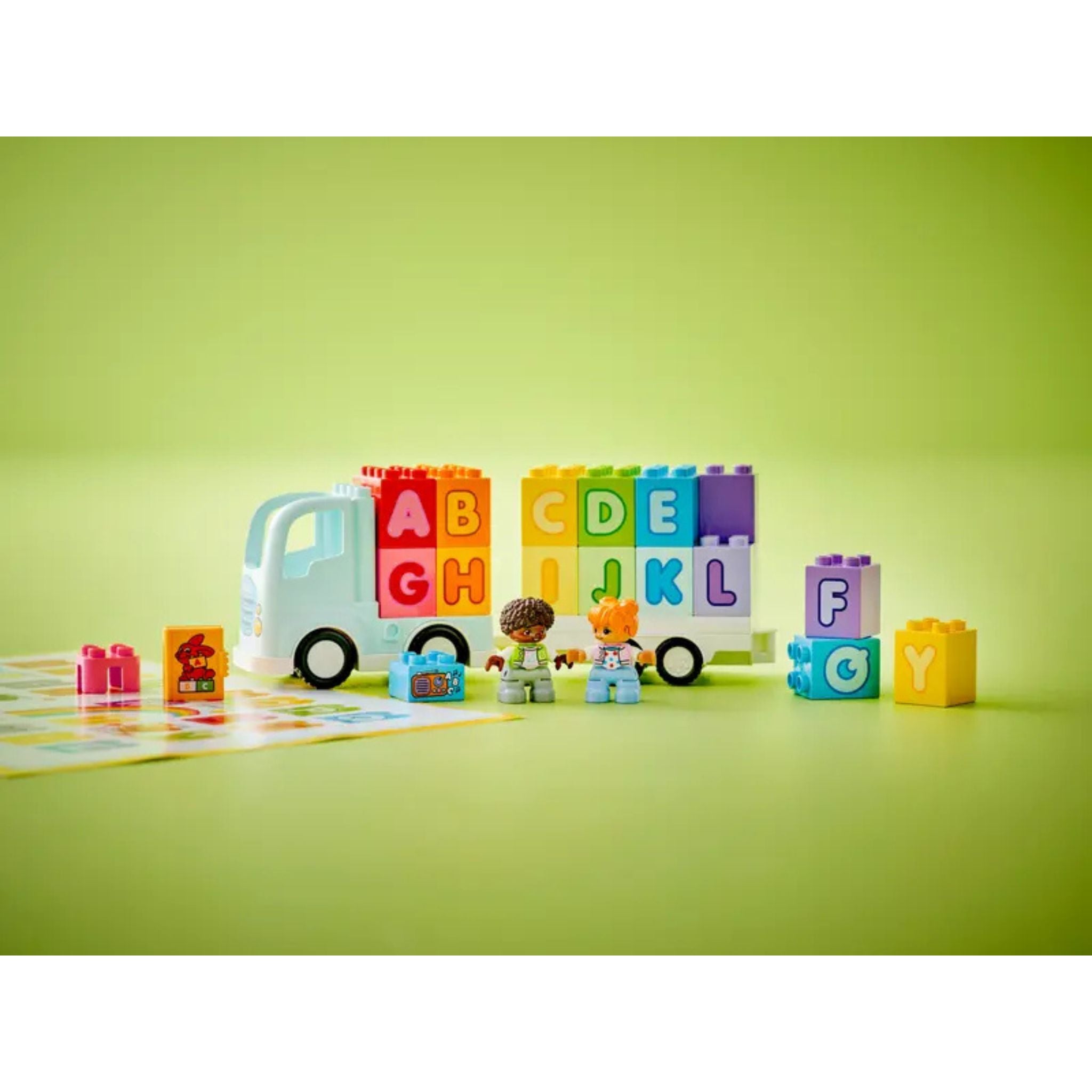 Lego Duplo Town Alfabe Kamyonu 10421 Yapım Seti (36 Parça)