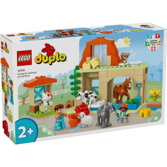 Lego Duplo Town Çiftlikte Hayvanların Bakımı 10416 Yapım Seti (74 Parça)