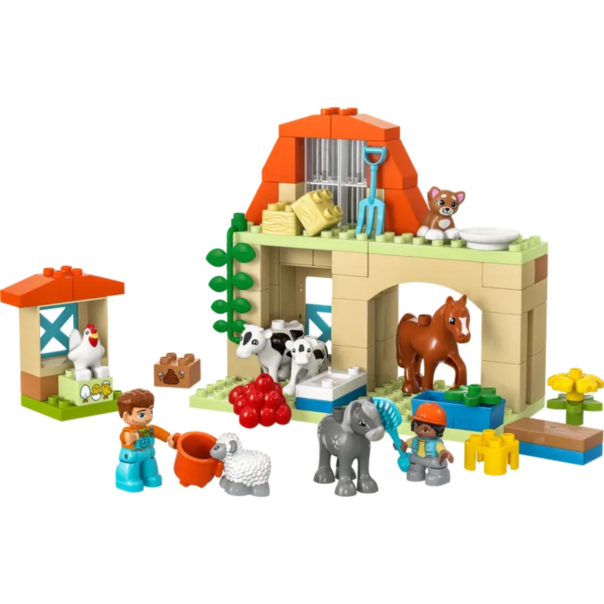 Lego Duplo Town Çiftlikte Hayvanların Bakımı 10416 Yapım Seti (74 Parça)
