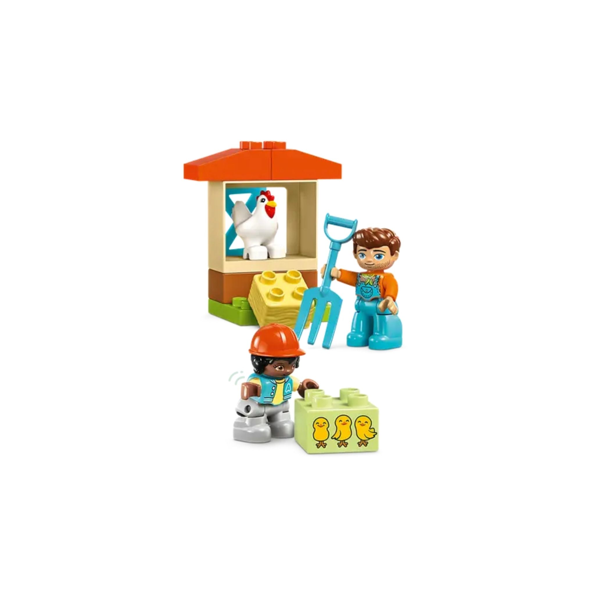 Lego Duplo Town Çiftlikte Hayvanların Bakımı 10416 Yapım Seti (74 Parça)