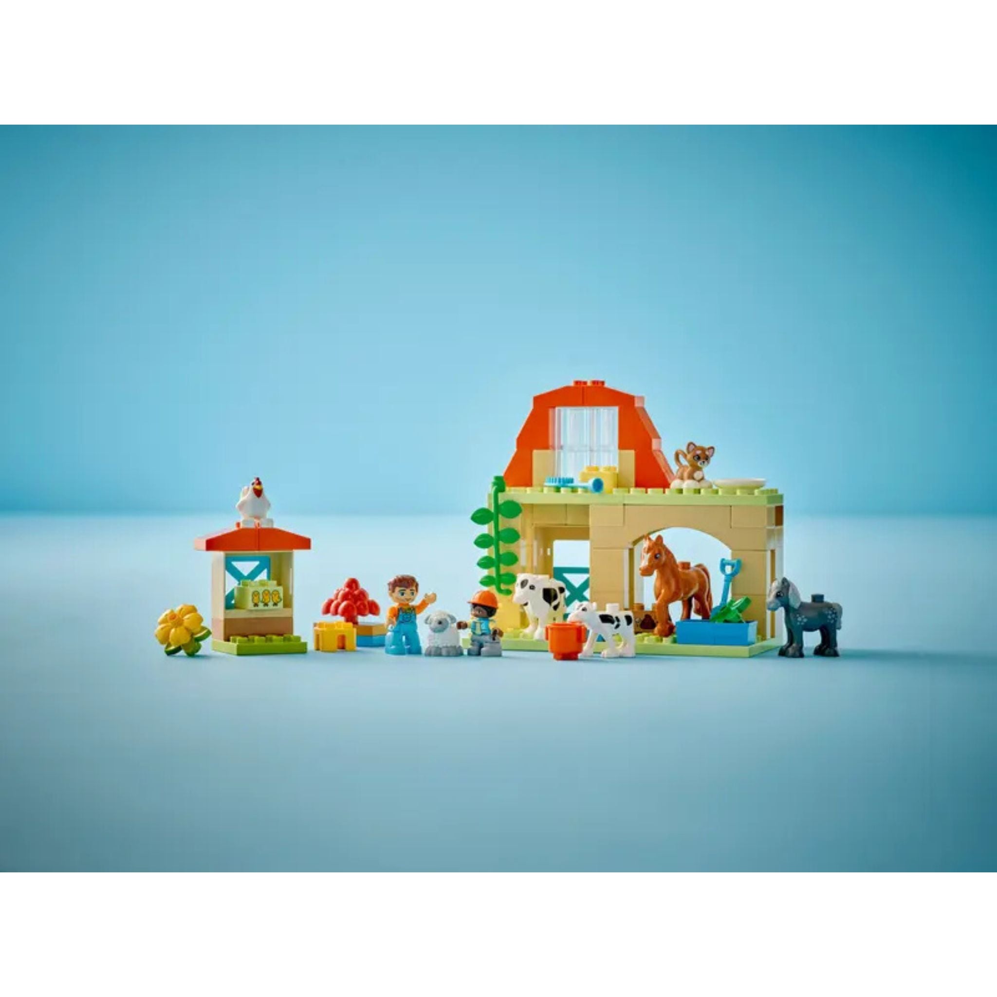 Lego Duplo Town Çiftlikte Hayvanların Bakımı 10416 Yapım Seti (74 Parça)