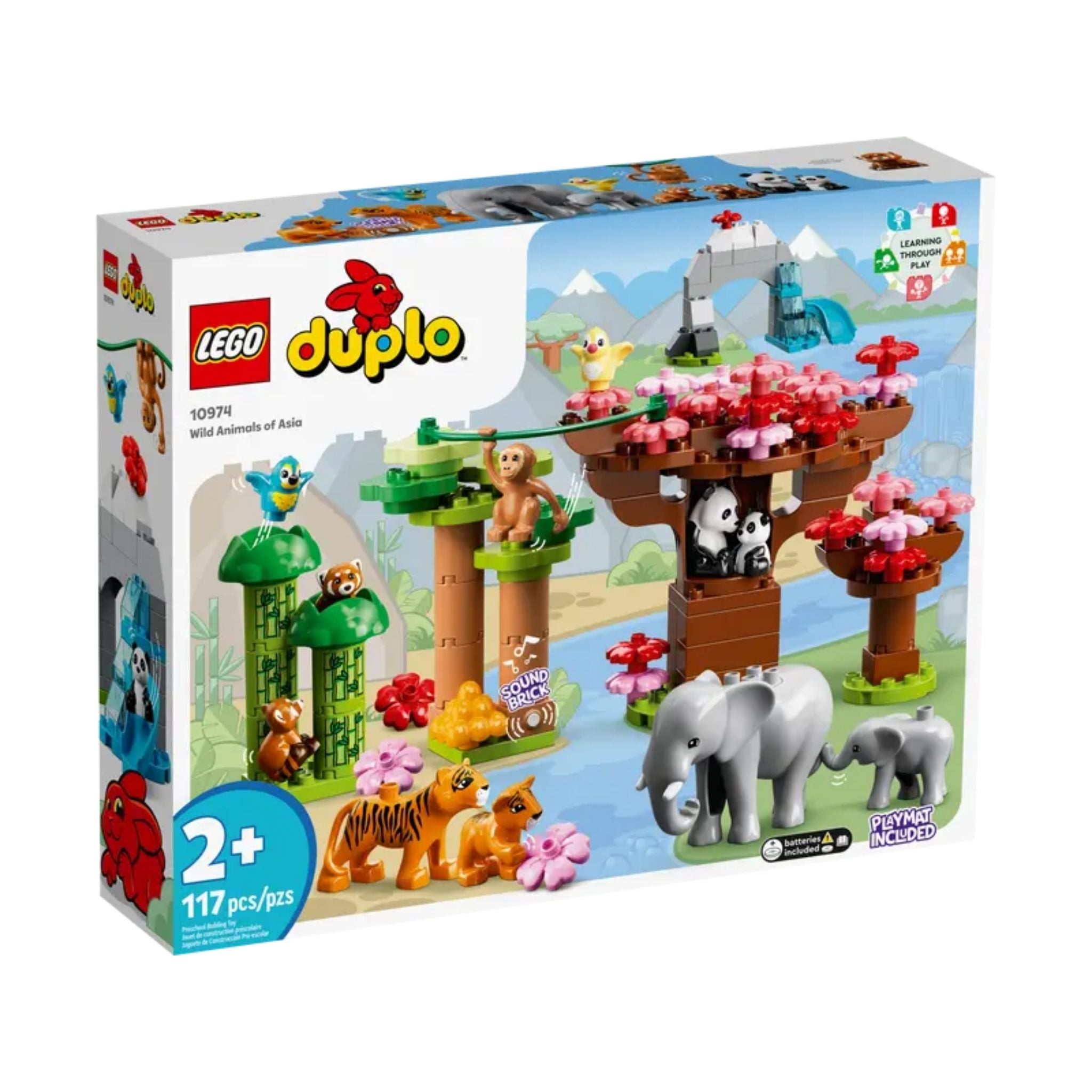 Lego Duplo Vahşi Asya Hayvanları 10974 Yapım Seti (117 Parça)