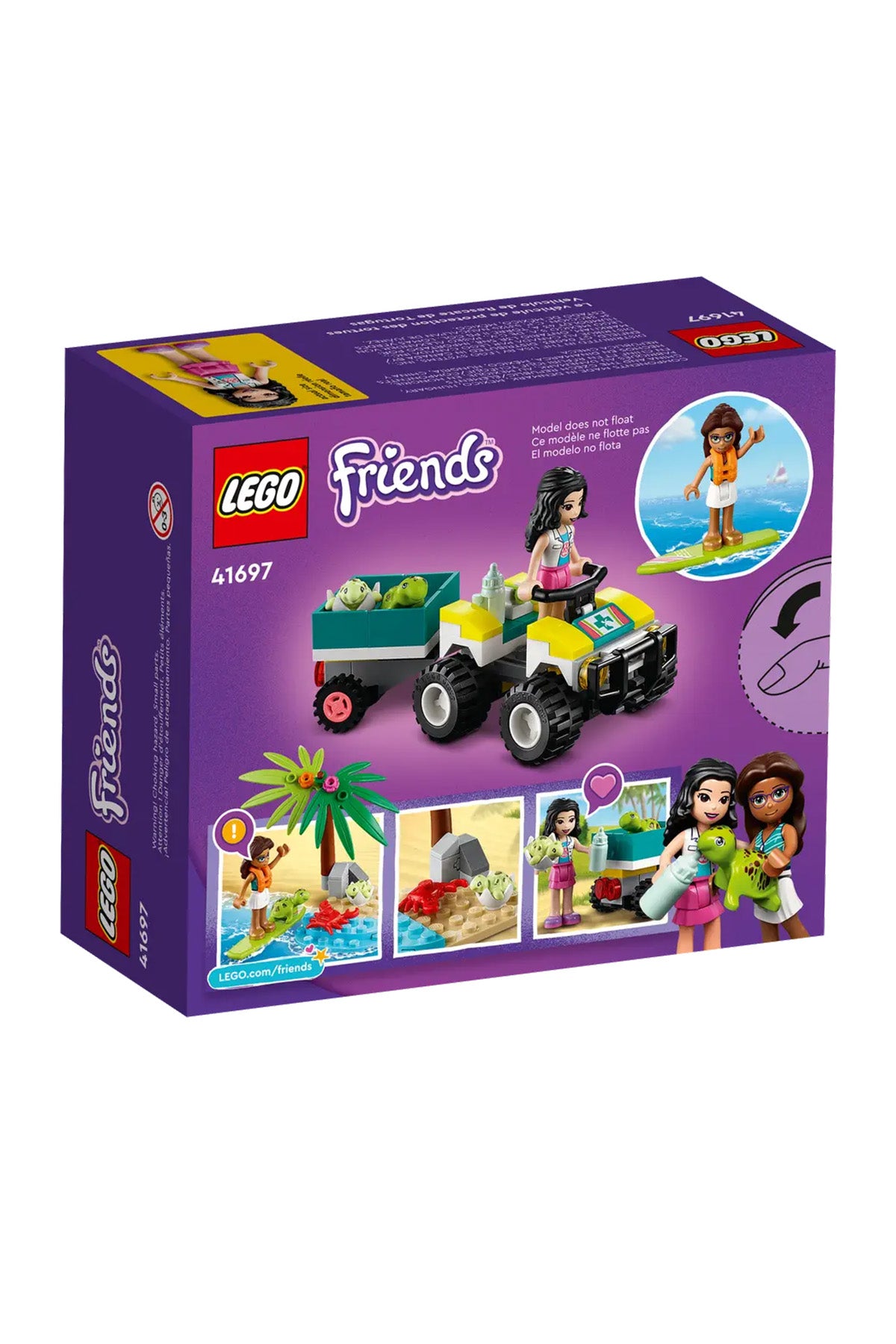 Lego Friends Kaplumbağa Koruma Aracı 41697
