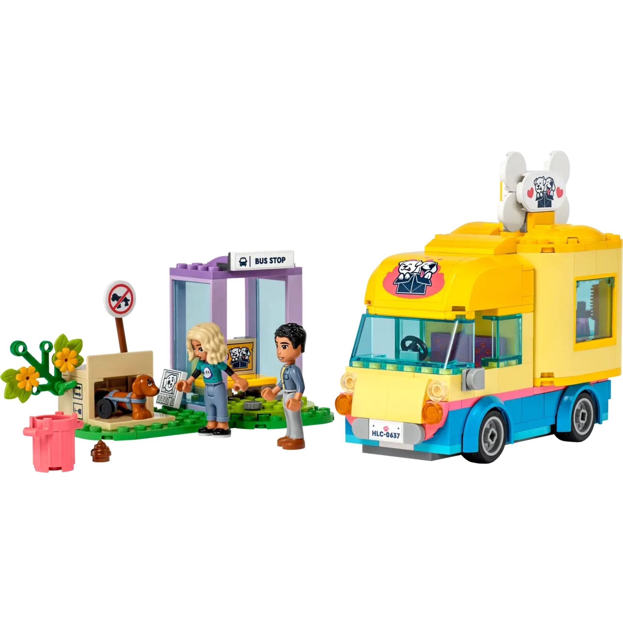 Lego Friends Köpek Kurtarma Minibüsü 41741 6yaş+ (300 parça)