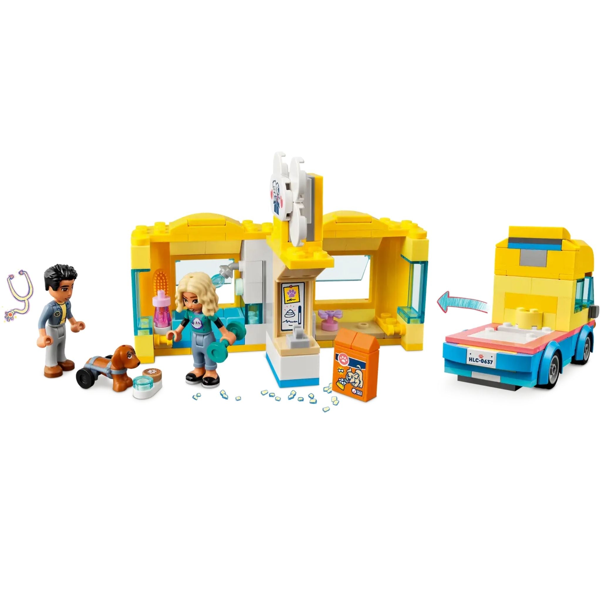 Lego Friends Köpek Kurtarma Minibüsü 41741 6yaş+ (300 parça)