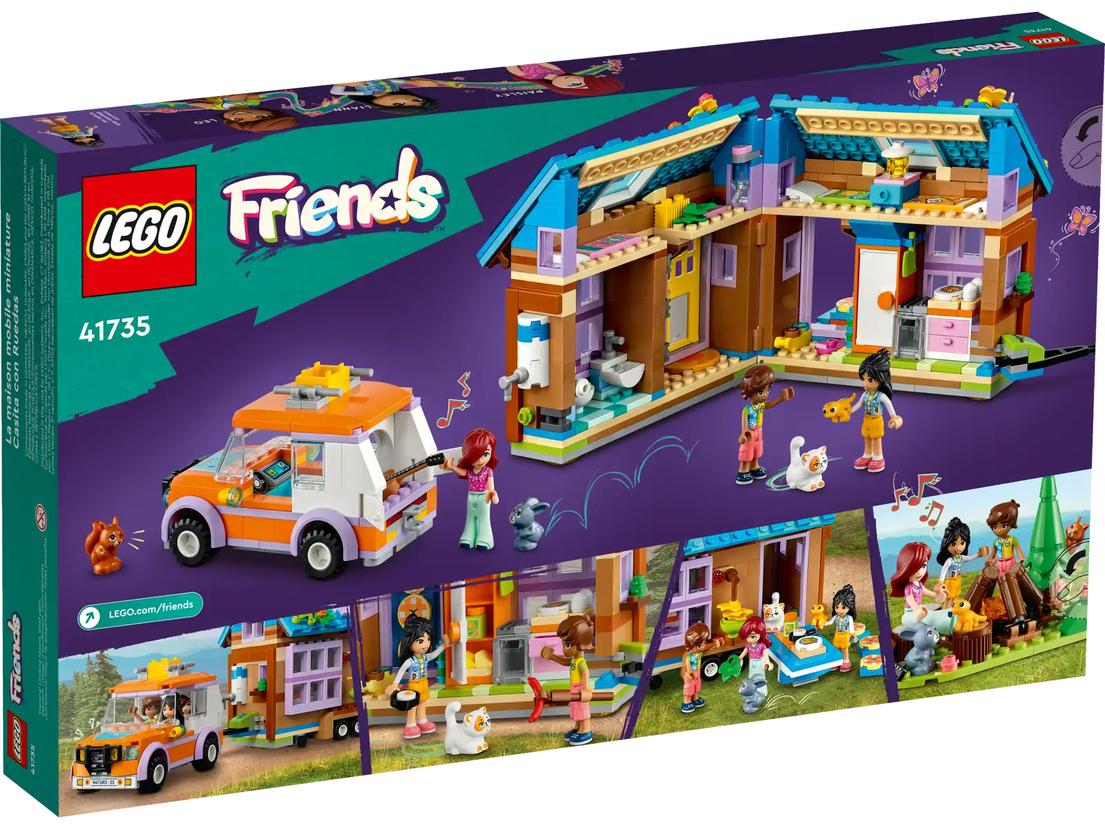 Lego Friends Mobil Küçük Ev 41735