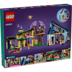Lego Friends Olly Ve Paisley'nin Aile Evleri 42620