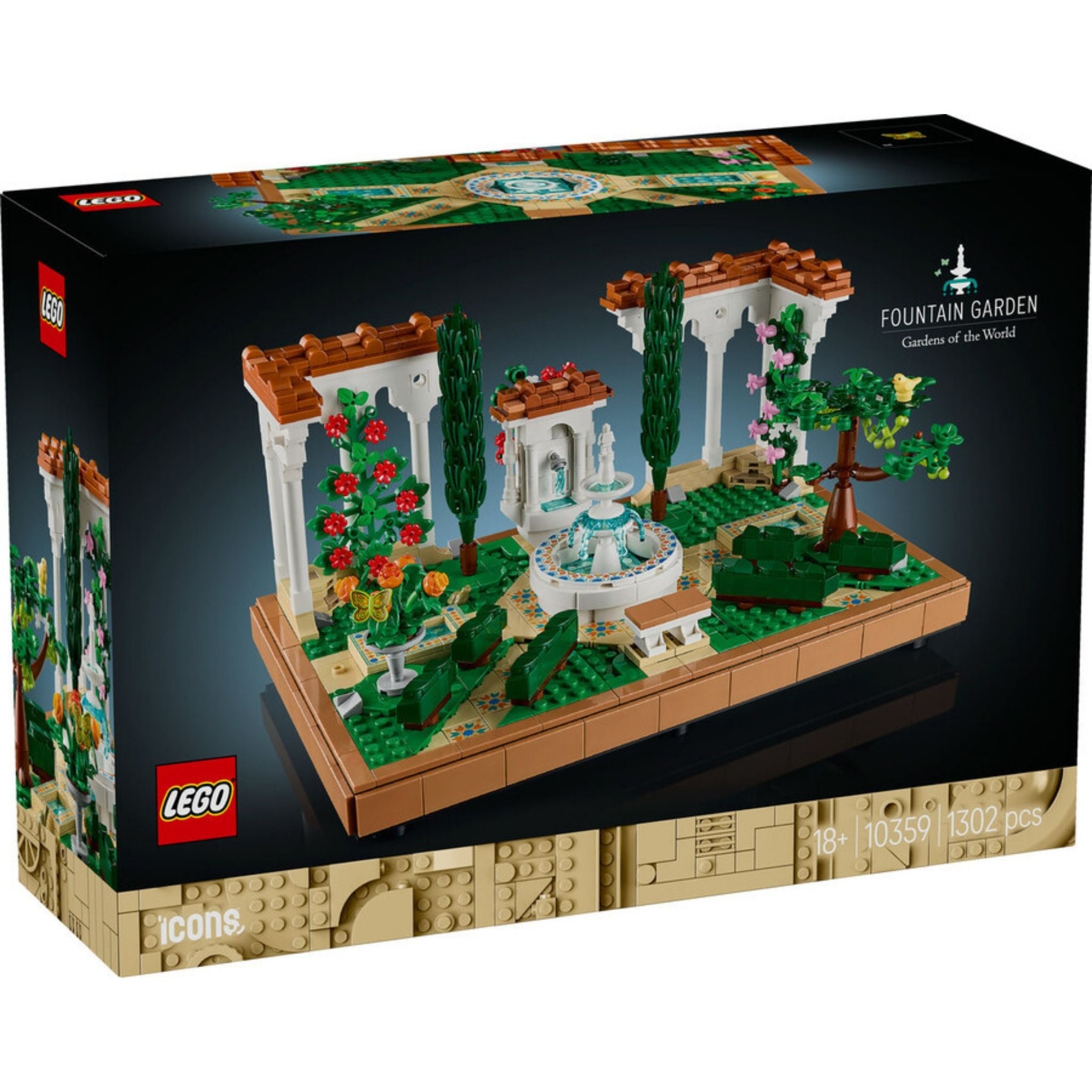Lego Icons Fıskiyeli Bahçe 10359