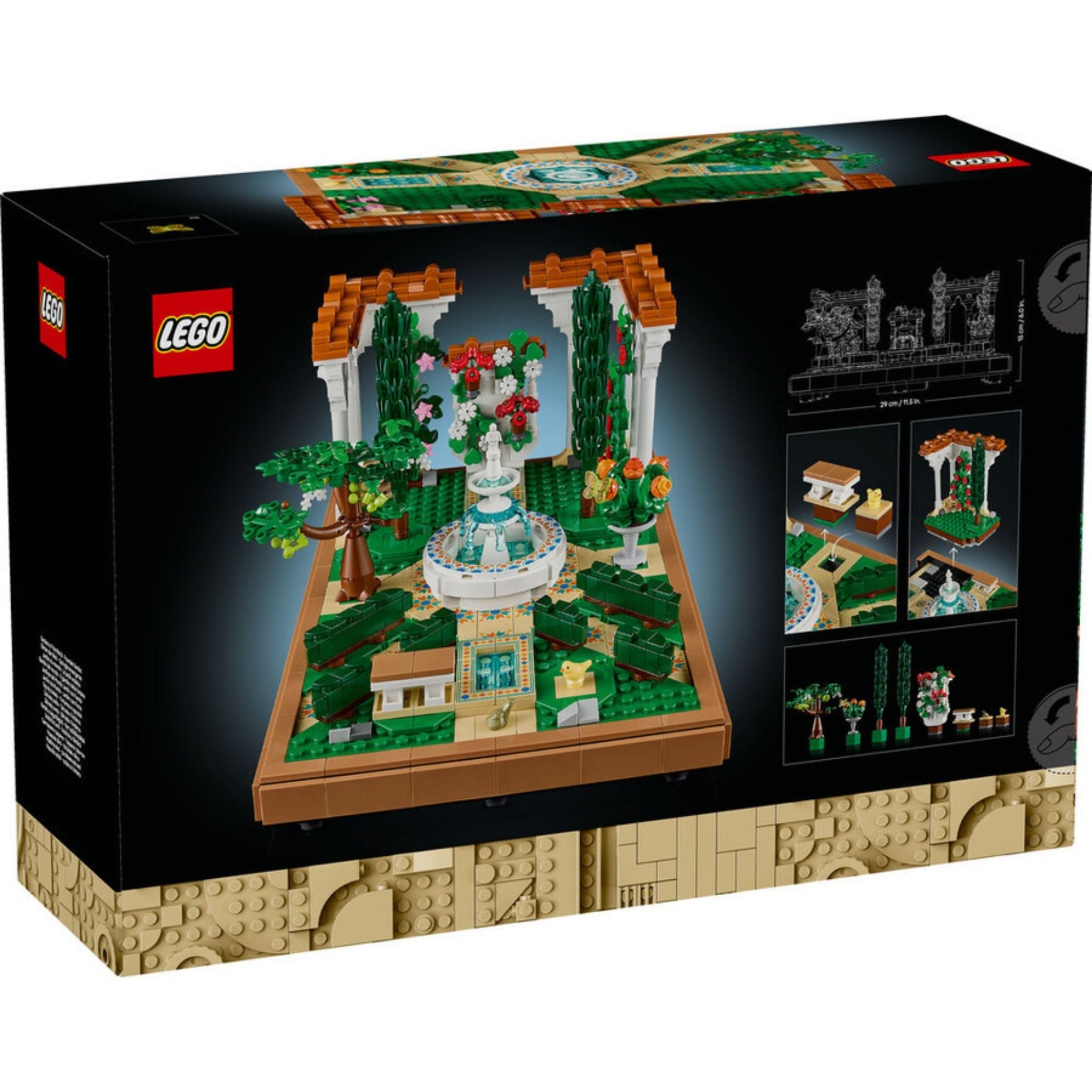 Lego Icons Fıskiyeli Bahçe 10359
