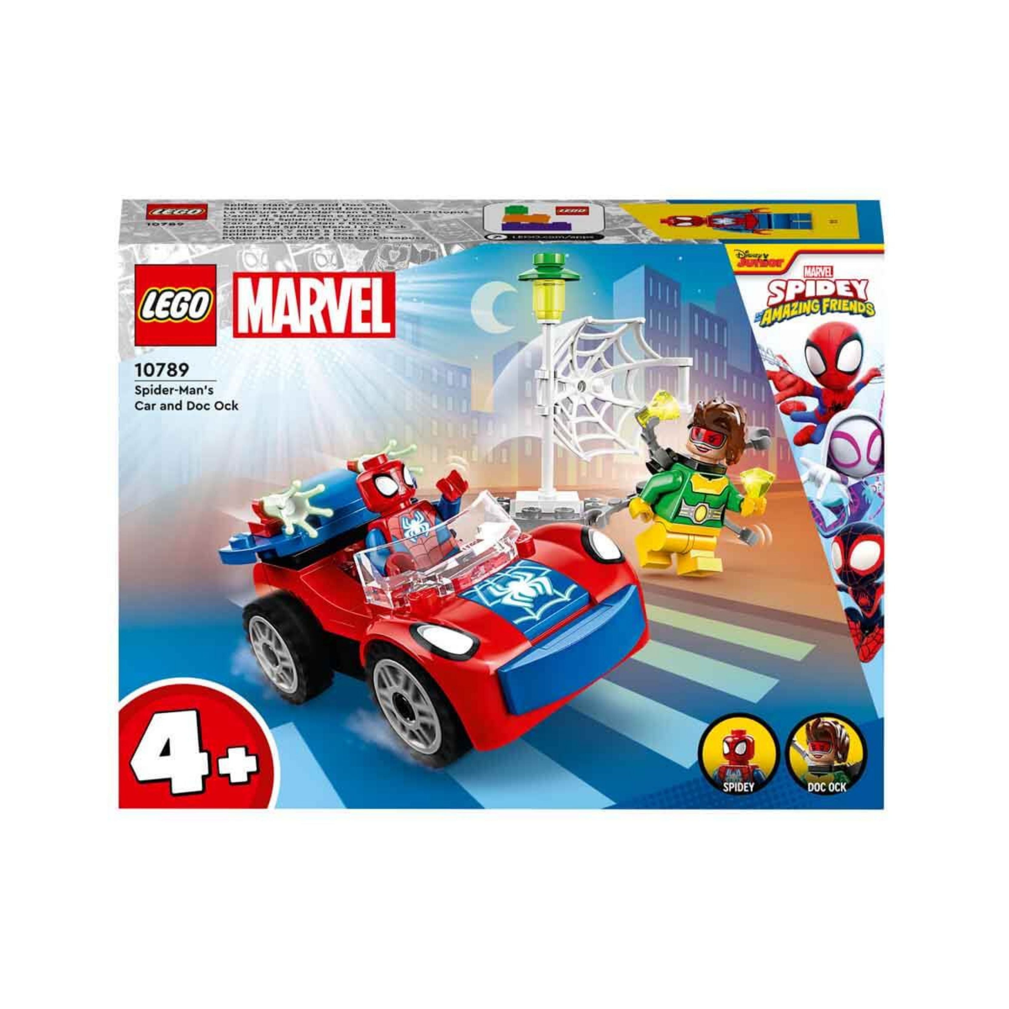 Lego Marvel Örümcek Adam'ın Arabası Ve Doktor Oktopus 10789