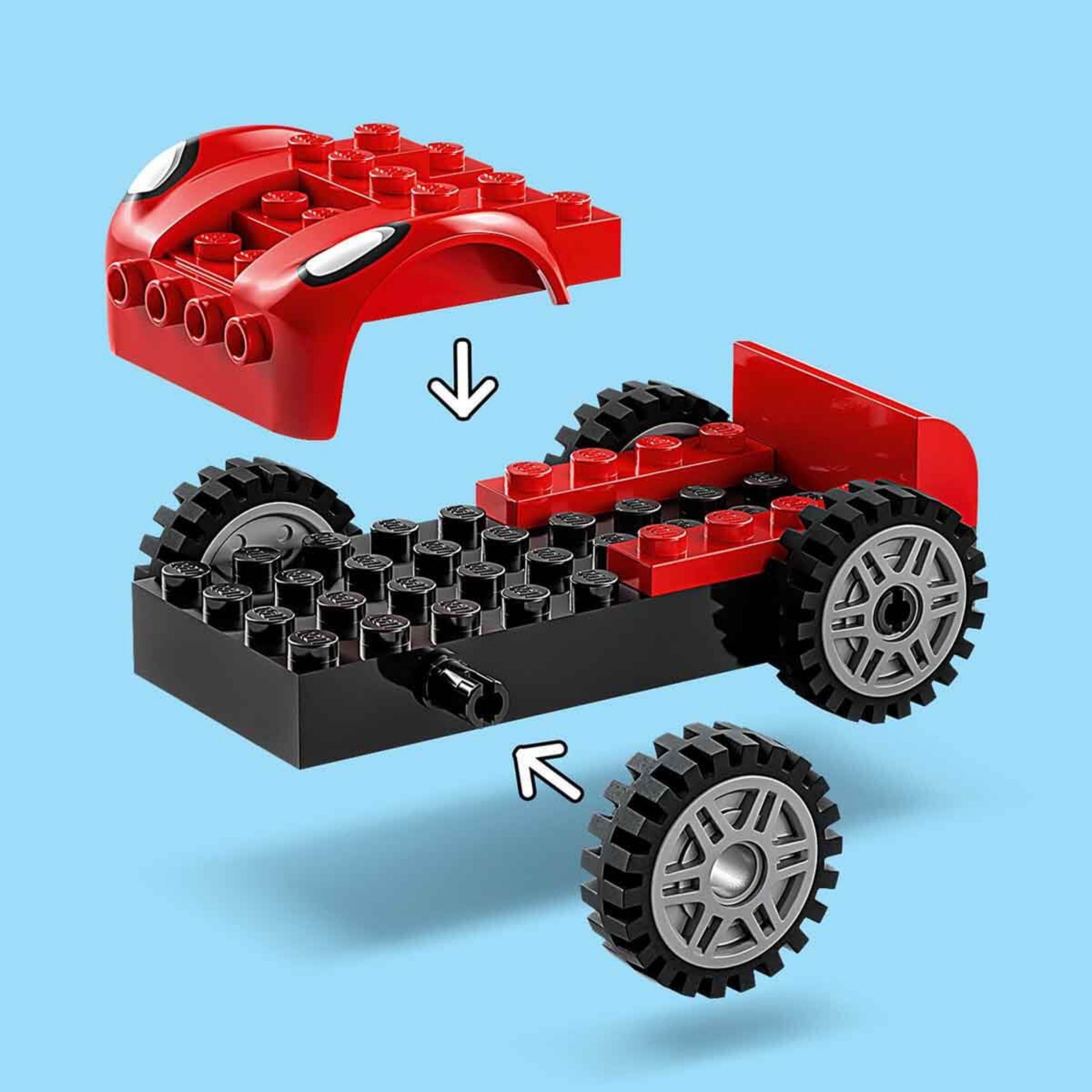 Lego Marvel Örümcek Adam'ın Arabası Ve Doktor Oktopus 10789