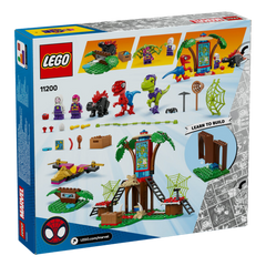 Lego Marvel Spidey ve İnanılmaz Arkadaşları Ağaç Ev Karargahında Spidey ve Gobby'nin Raptor Savaşı 11200