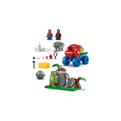 Lego Marvel Spidey ve İnanılmaz Arkadaşları Spidey Ekibi Dinozor Kamyonlu Kurtarma 11199