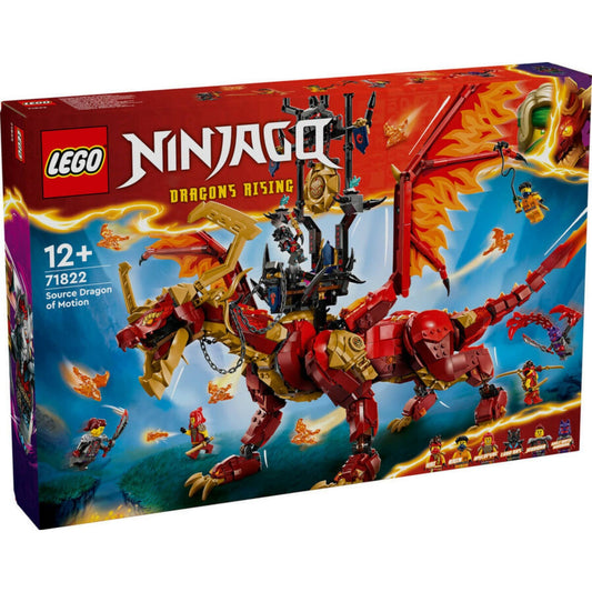 Lego Ninjago Hareket Kaynak Ejderhası Macera Oyuncağı 71822