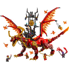 Lego Ninjago Hareket Kaynak Ejderhası Macera Oyuncağı 71822