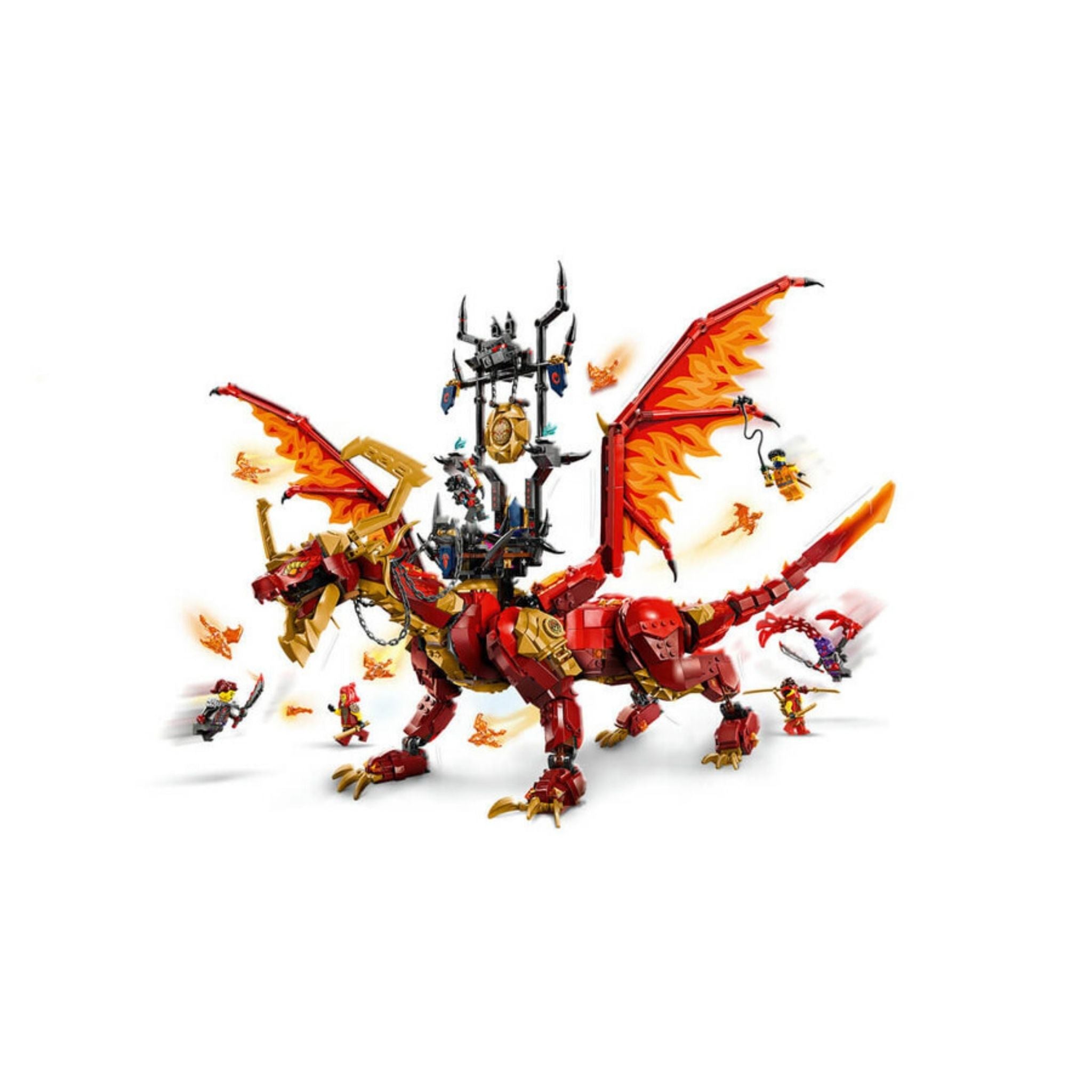Lego Ninjago Hareket Kaynak Ejderhası Macera Oyuncağı 71822