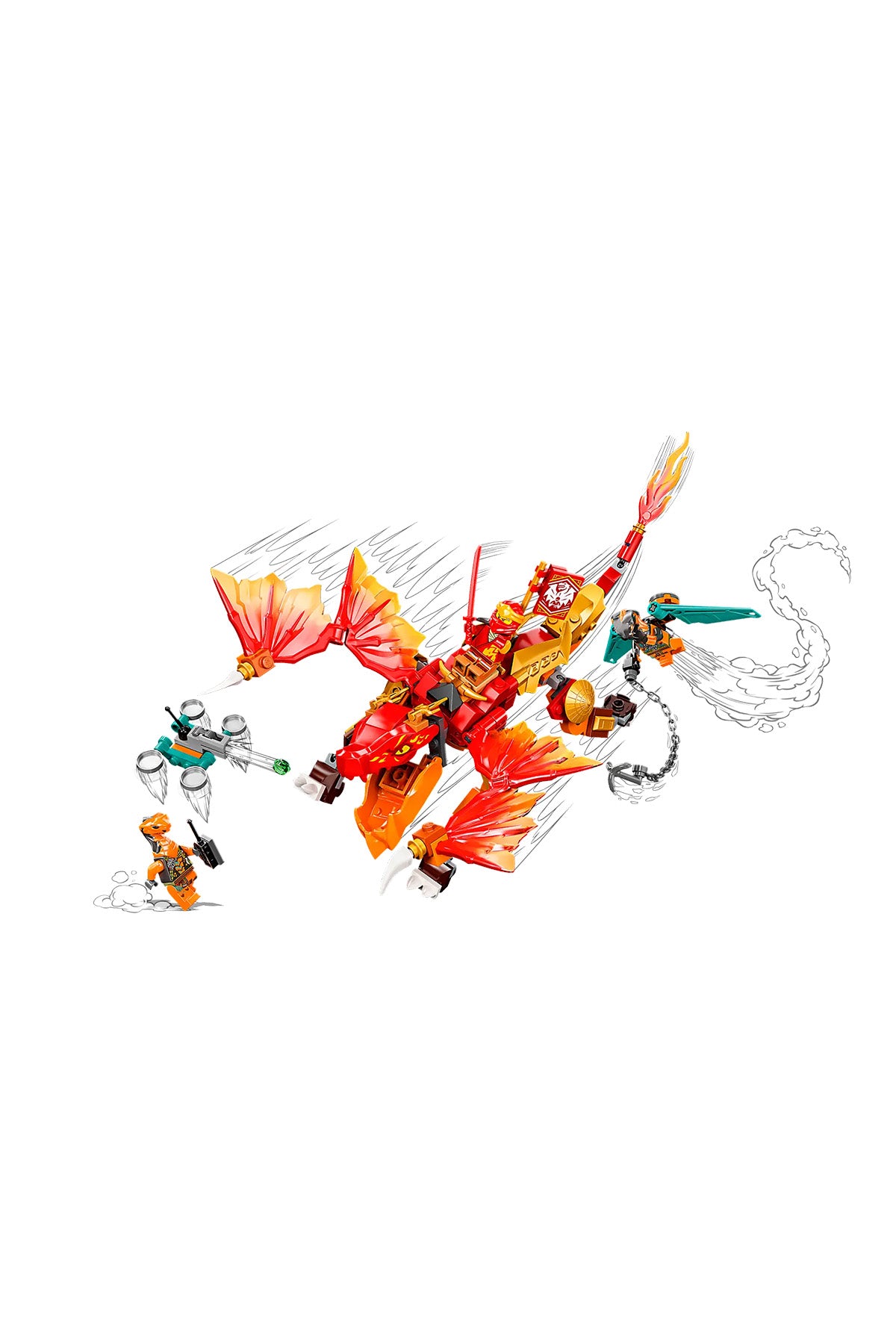 Lego Ninjago Kai’nin Ateş Ejderhası Evo 71762