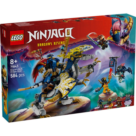 Lego Ninjago Rogue'un Robot Ejderha Binicisi Ninja Oyuncağı 71843