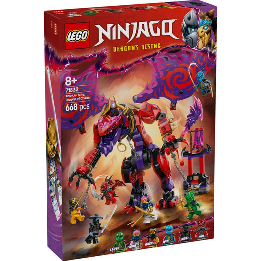 Lego Ninjago Thunderfang Kaos Ejderhası 71832