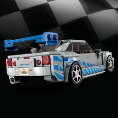 Lego Speed Champions Daha Hızlı Daha Öfkeli Nissan Skyline GT-R (R34) 76917