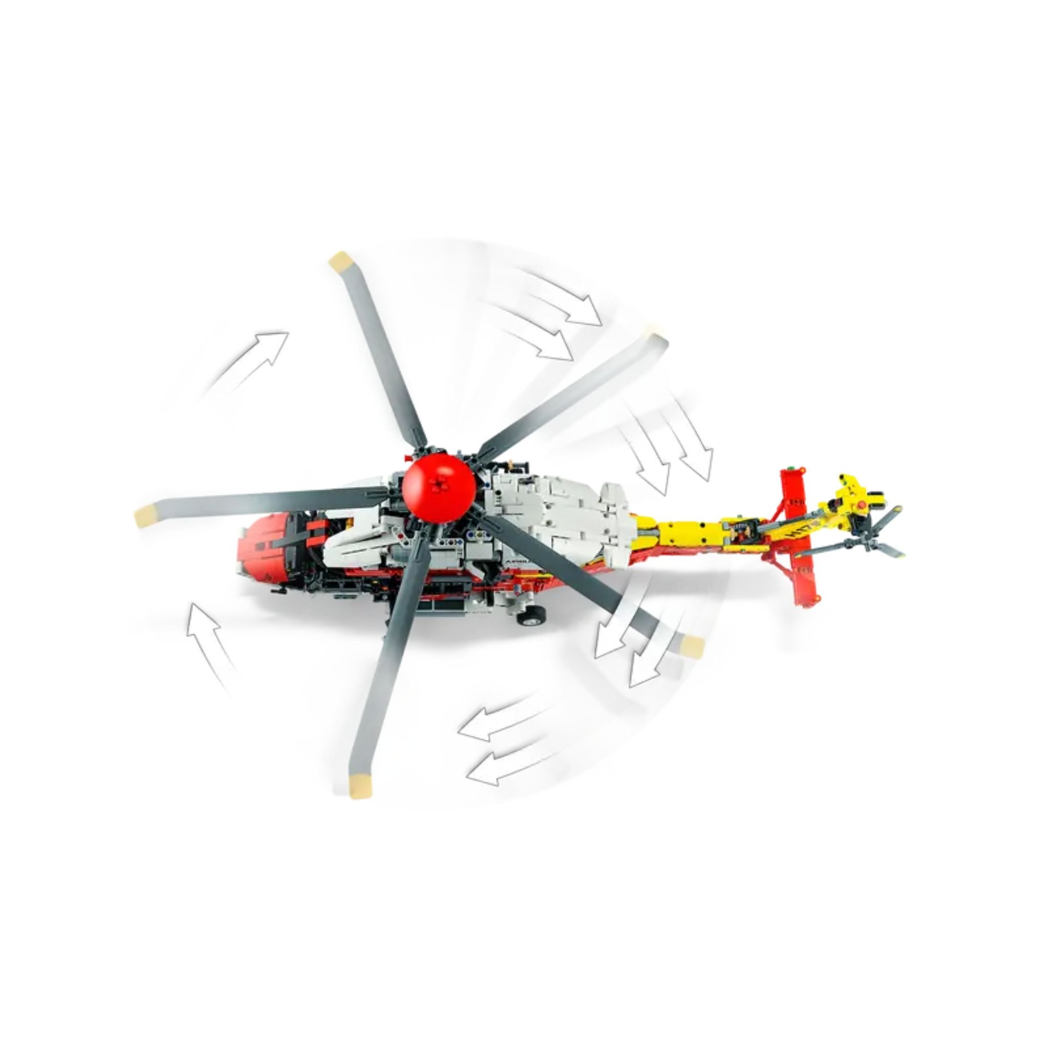 Lego Technic Airbus H175 Kurtarma Helikopteri 42145
