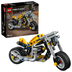 Lego Technic Sarı Motosiklet 42225
