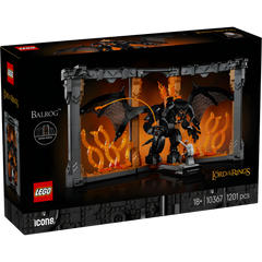 Lego Icons Yüzüklerin Efendisi Balrog Kitaplık Dekoru 10367