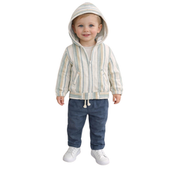 Lemon Erkek 3'lü Takım Çizgili