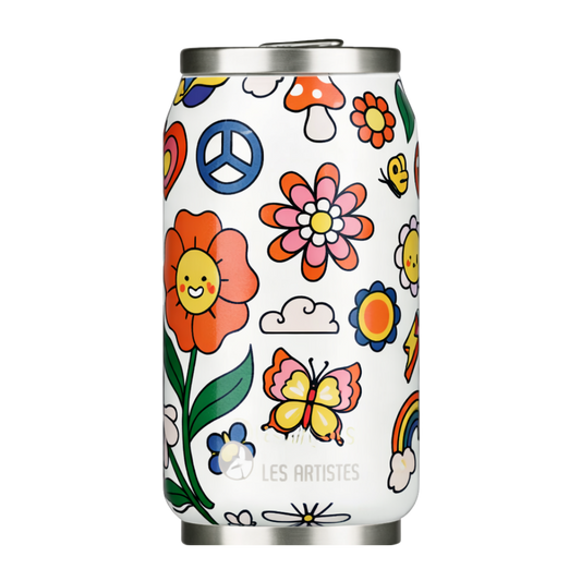 Les Artistes Paris Isı Yalıtımlı Kutu Çelik Termos 280ml Happy