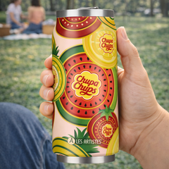 Les Artistes Paris Isı Yalıtımlı Kutu Çelik Termos 500ml Chupa Fruit