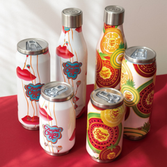 Les Artistes Paris Isı Yalıtımlı Kutu Çelik Termos 500ml Chupa Fruit