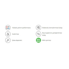 Les Artistes Paris Isı Yalıtımlı XL Inox Çelik Termos 2L