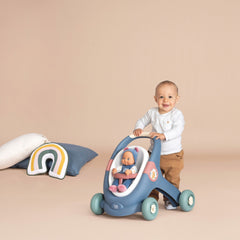 Little Smoby Baby Walker 3'ü 1 Arada Yürüteç ve Bebeği