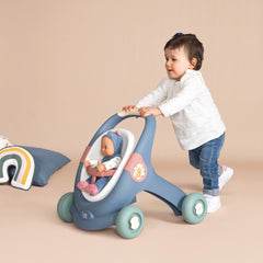 Little Smoby Baby Walker 3'ü 1 Arada Yürüteç ve Bebeği
