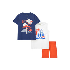 Losan Erkek Çocuk 3'lü Şort Takım