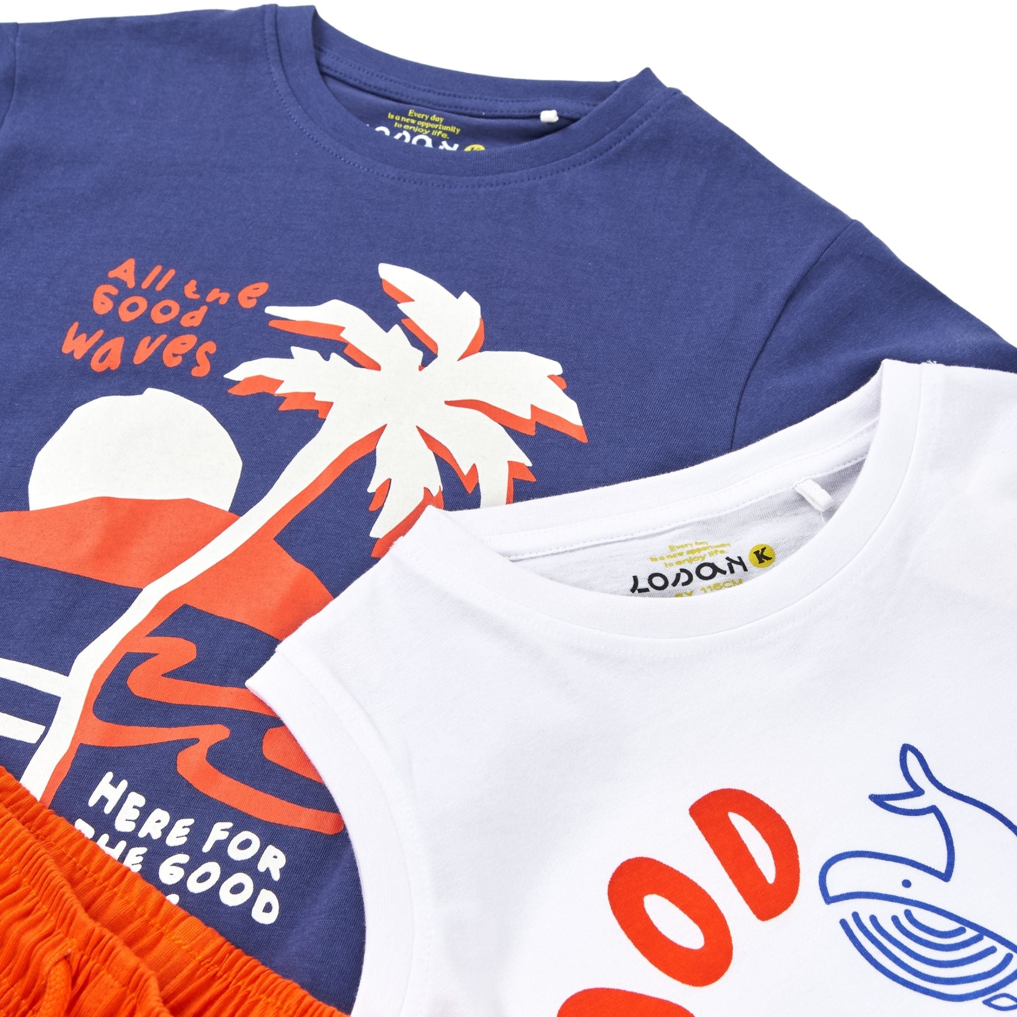 Losan Erkek Çocuk 3'lü Şort Takım 2