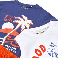 Losan Erkek Çocuk 3'lü Şort Takım 2