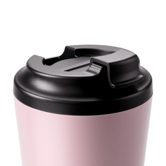 Made by Fressko İçi Seramik Çelik Termos Mug 340ml Camino Floss (Açık Pembe)