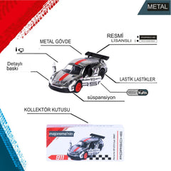 Majorette Porsche Motorsport Deluxe Metal Diecast Araçlar