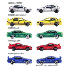 Majorette JDM Legends Anime 5'li Japan Seri Araç Seti