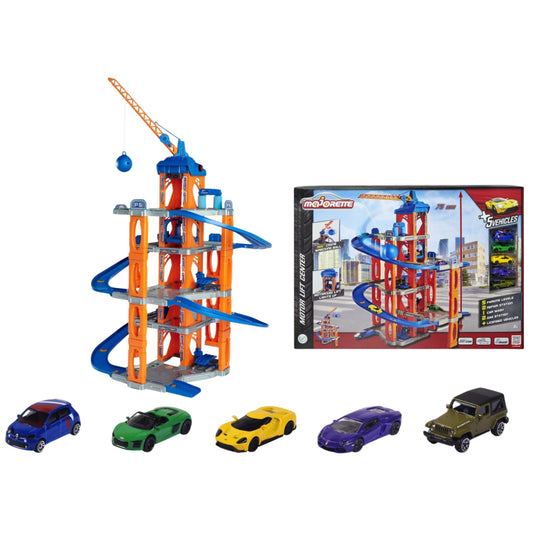 Majorette Motorize Asansörlü Araç Merkezi Oyun Seti