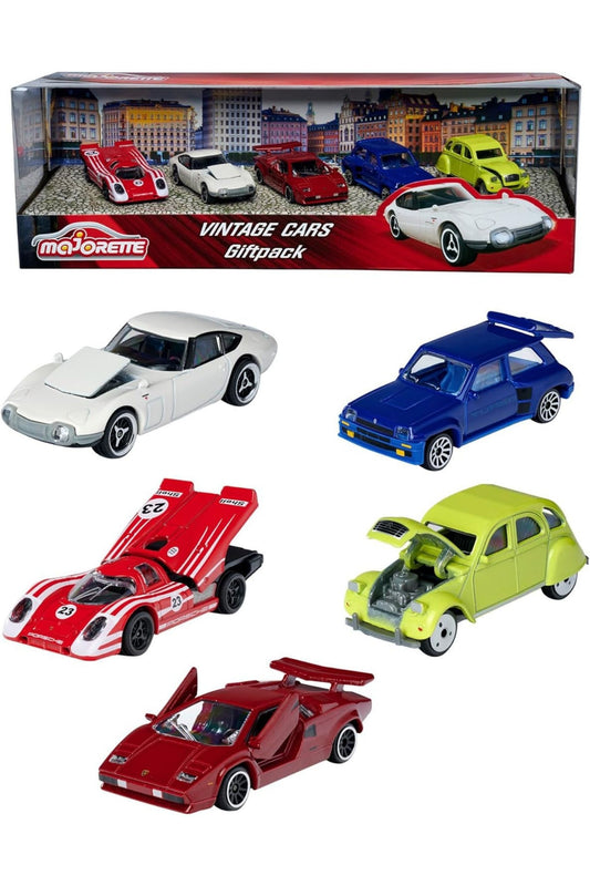 Majorette Vintage Giftpack 5'li Araba