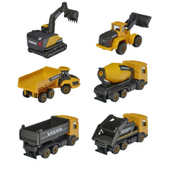 Majorette Volvo İnşaat Araçları 3'lü Set