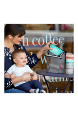 Skip Hop Easy Serve Kapaklı Mama Kasesi ve Kaşığı Seti 3 Parça Set