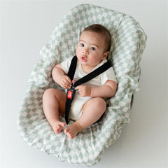 Mama Yoyo %100 Organik Müslin Oto Koltuk Kılıfı Mint