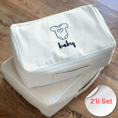 Mama Yoyo 2'li Valiz İçi Organizer Hurç Mom Baby Stuff