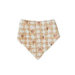 Mama Yoyo Ayıcık Müslin Organik Bebek Battaniyesi Mama Önlüğü Hediyeli