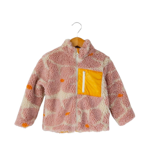 Mama Yoyo Çiçekli Polar Ceket 18-24 Ay